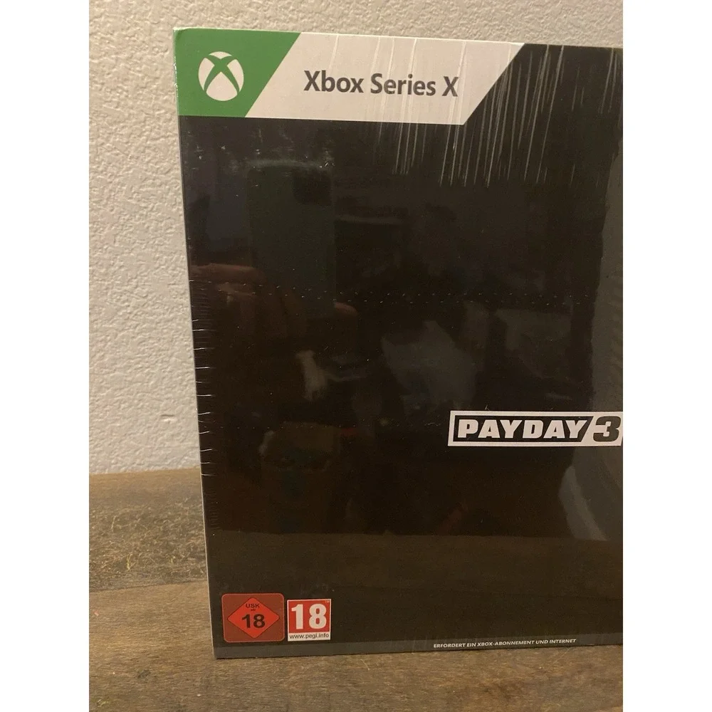 Pay Day 3 Collector's‎ Edition  Xbox Series X New Still Sealed Rare Gold Mask